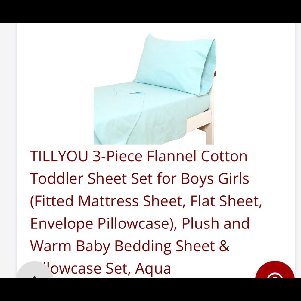 Toddler bed sheet packages